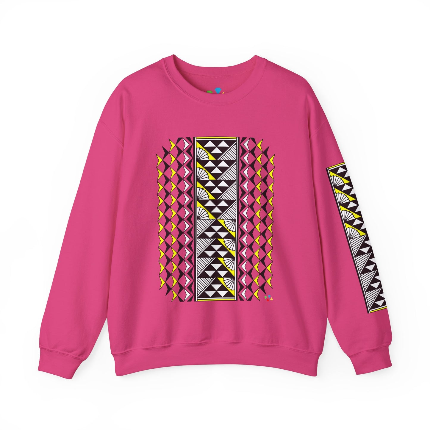 Sun and Rain in Yellow Unisex Sweatshirt