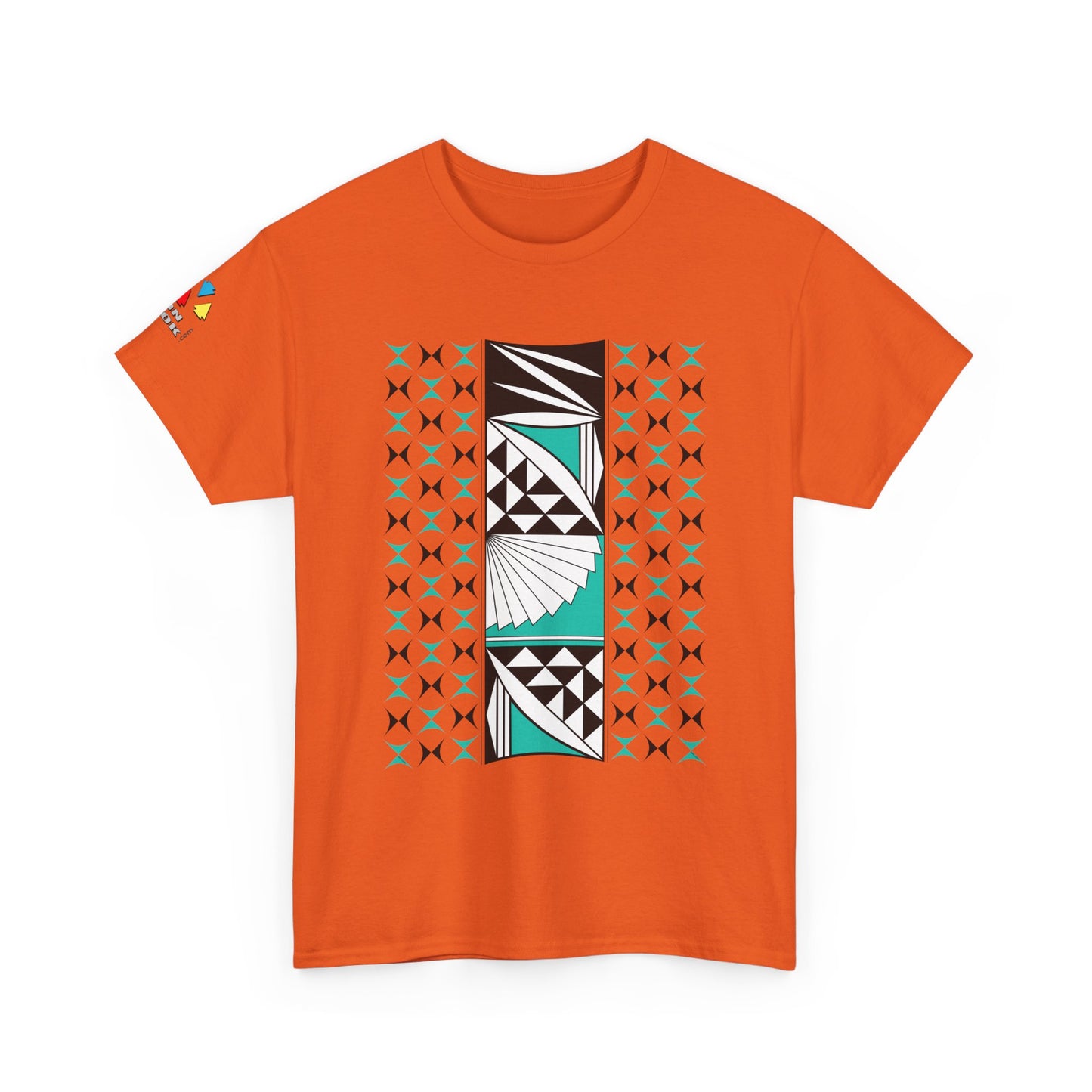Southwest Sunrise in Aqua Gildan Unisex Tee