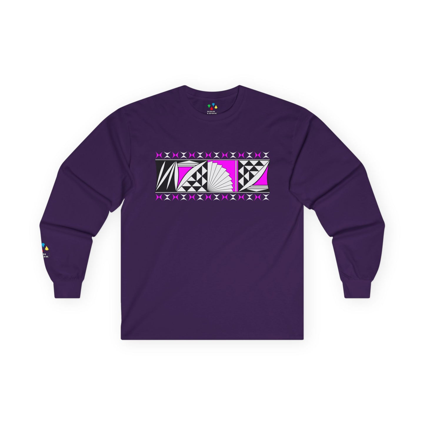 Southwest Sunrise in Pink Unisex Long Sleeve Tee