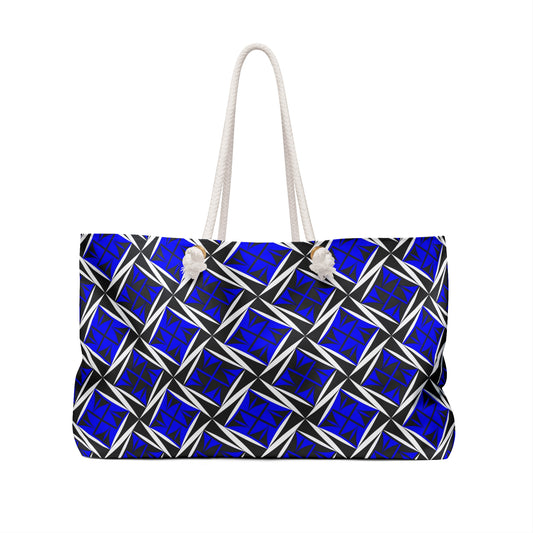 Blue Sacred Winds Weekender Bag