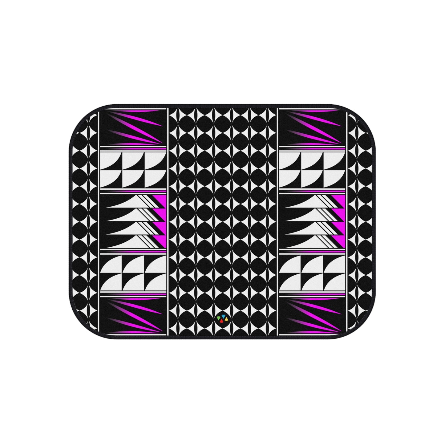 Pink Native Feather Blessings Car Mats (Set of 4)