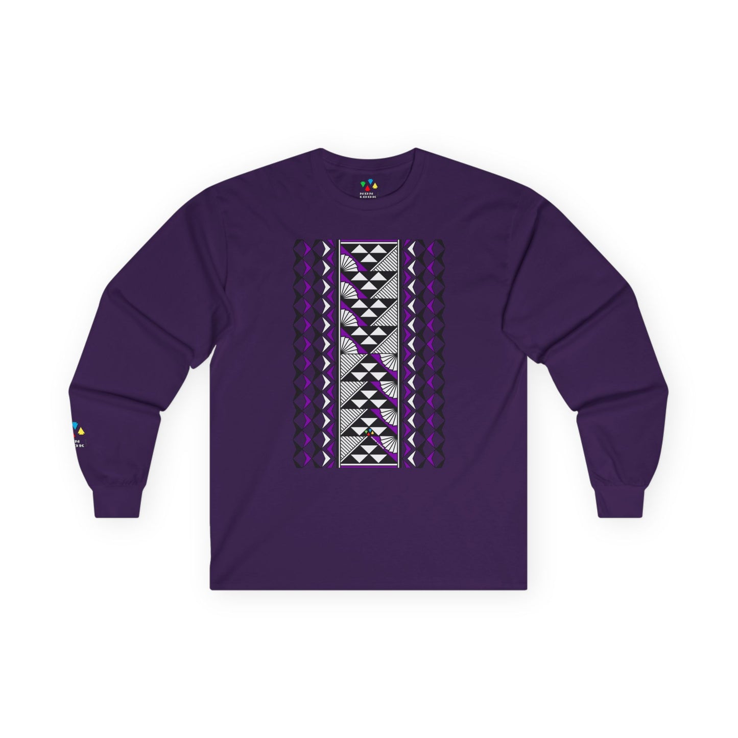 Sun and Rain in Purple Unisex Long Sleeve Tee