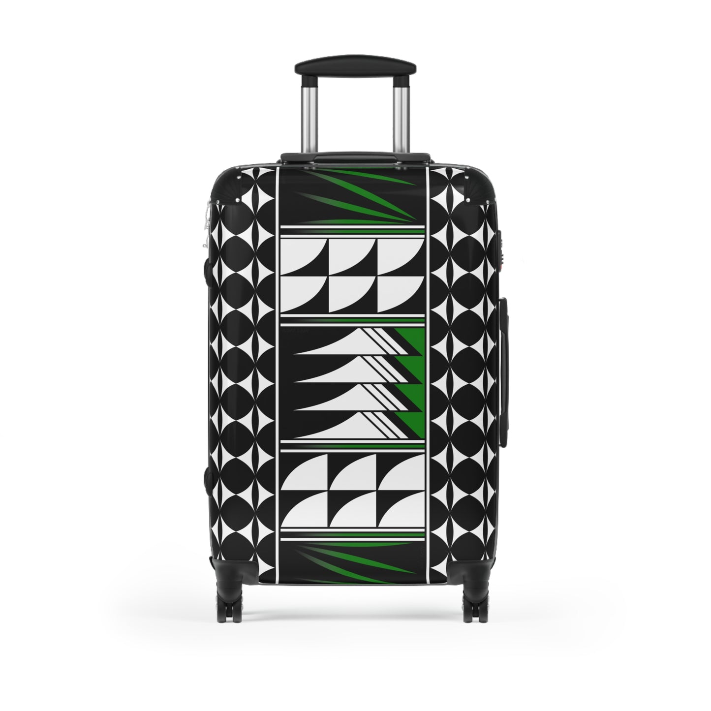 Blessed Feathers in Green Suitcases