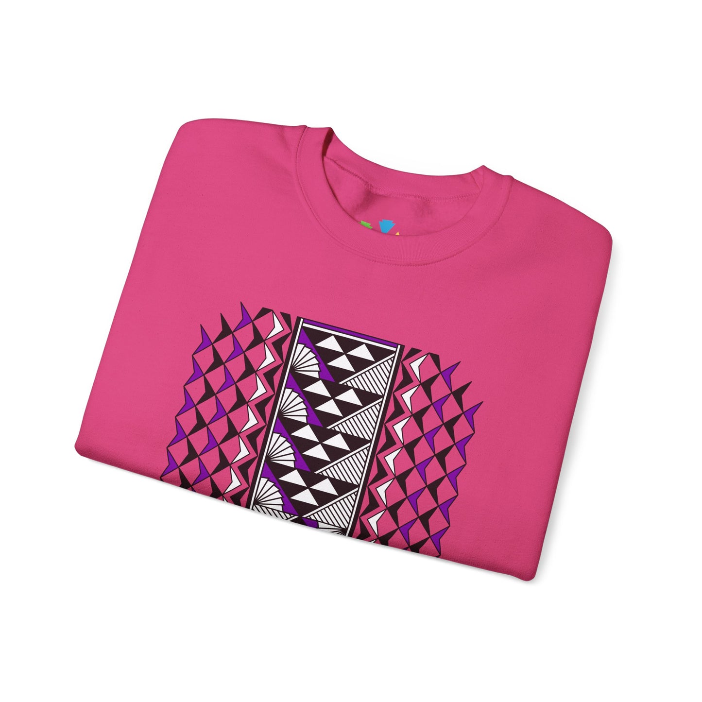 Sun and Rain in Purple Unisex Sweatshirt