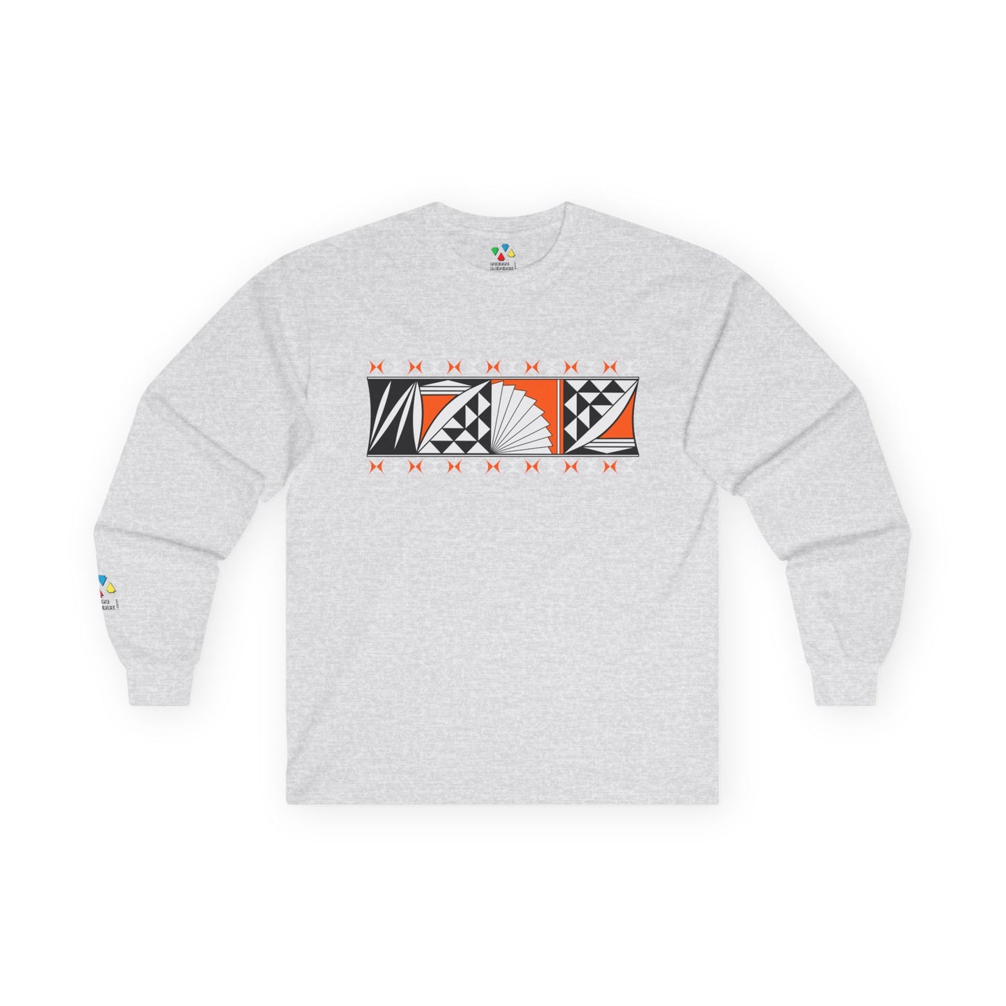 Southwest Sunrise in Orange Unisex Long Sleeve Tee