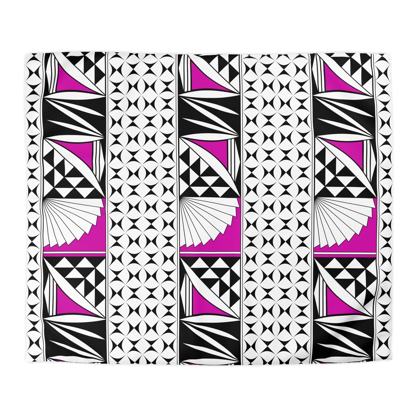 Southwest Sunrise in Pink Microfiber Duvet Cover