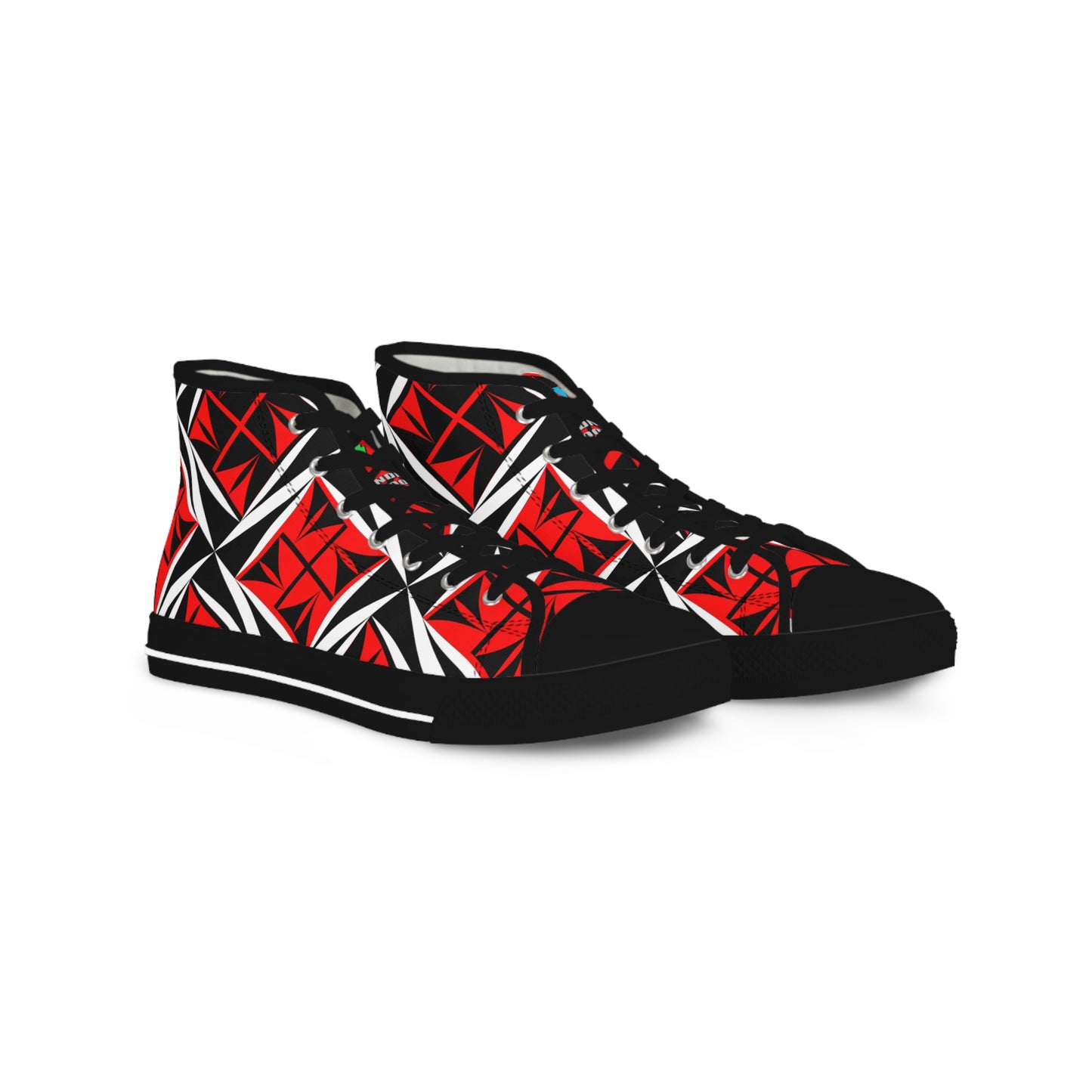 Sacred Winds in Red High Top Sneakers