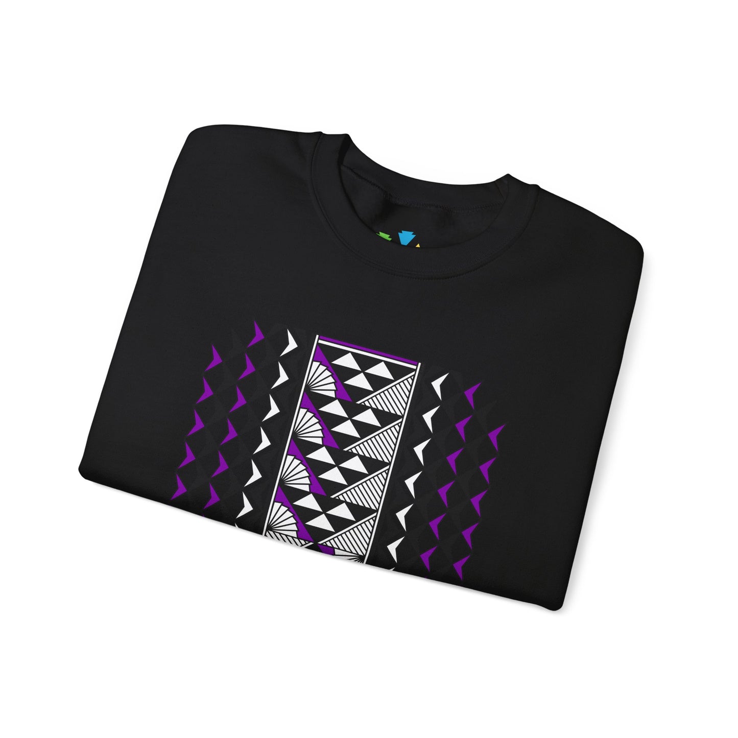Sun and Rain in Purple Unisex Sweatshirt