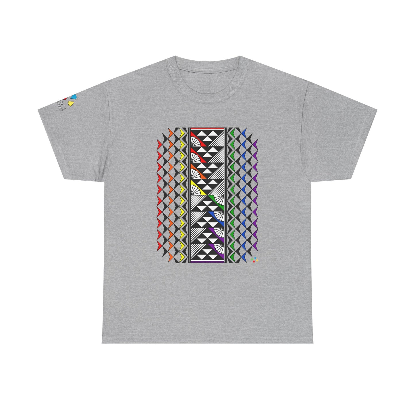Rainbow Sun and Rain Gildan Unisex Tee