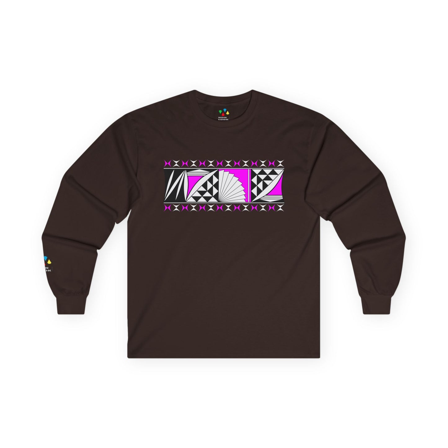 Southwest Sunrise in Pink Unisex Long Sleeve Tee
