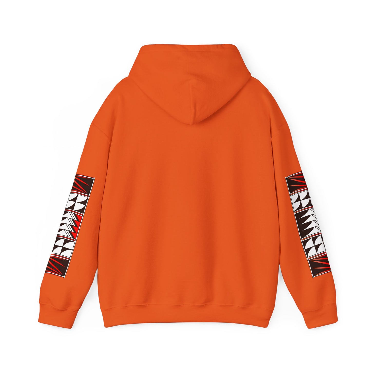 Blessed Feathers in Red Unisex Hoodie