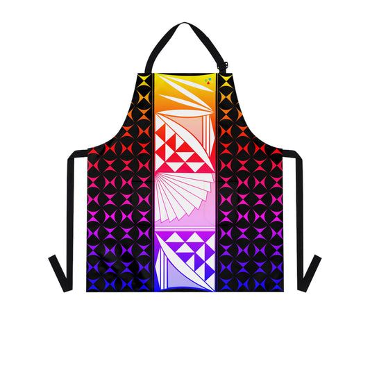 Rainbow Sunrise Two Pocket Apron