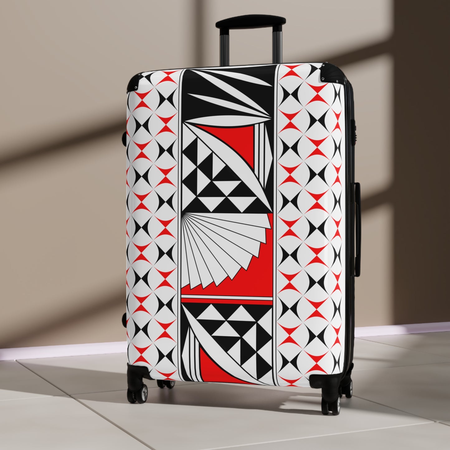 Red Southwest Sunrise Suitcases