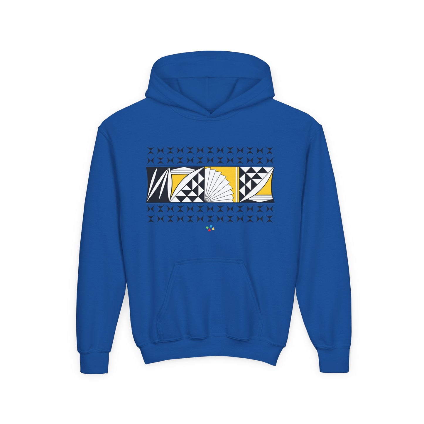 Yellow Southwest Sunrise Youth Heavy Blend Hooded Sweatshirt