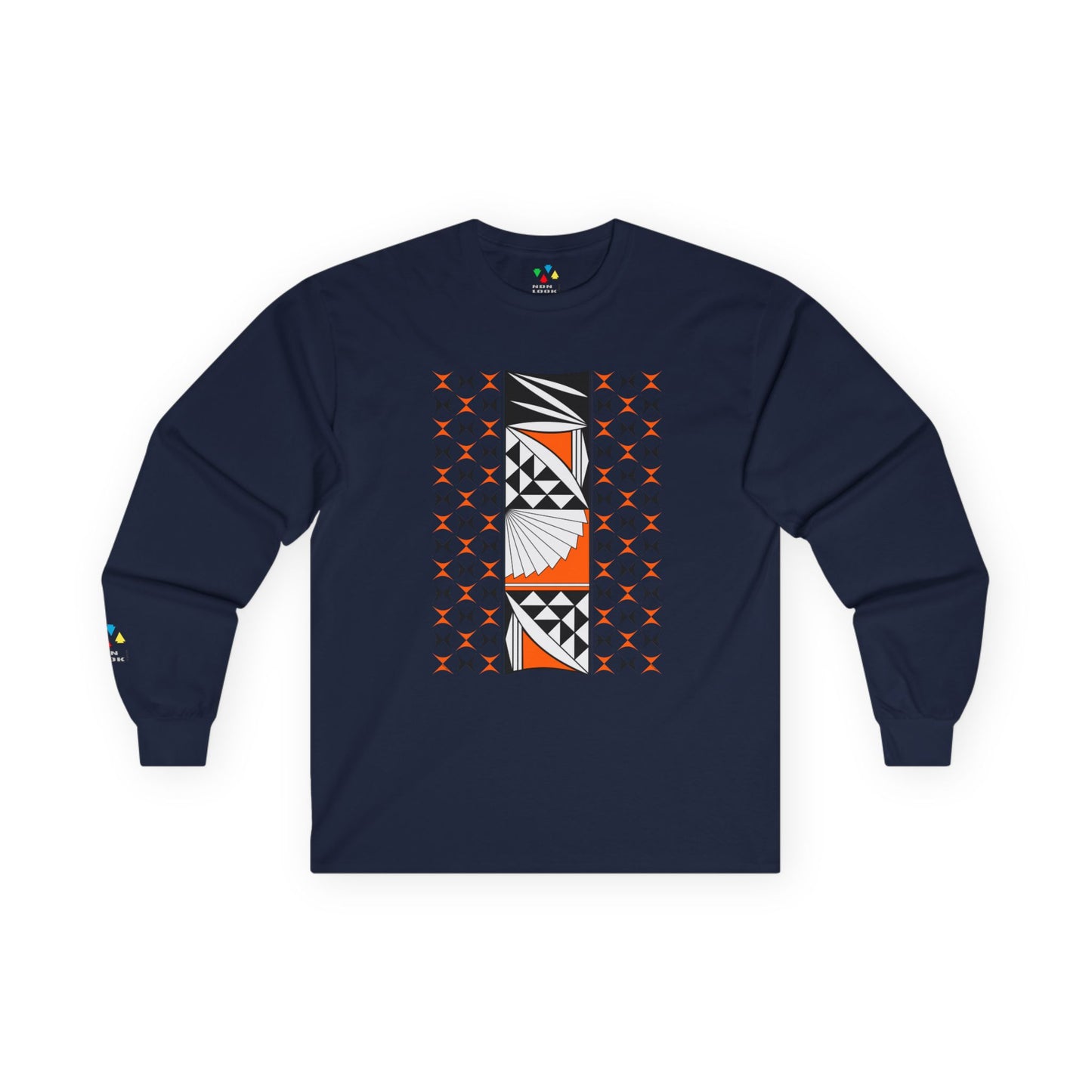 Southwest Sunrise in Orange Unisex Long Sleeve Tee