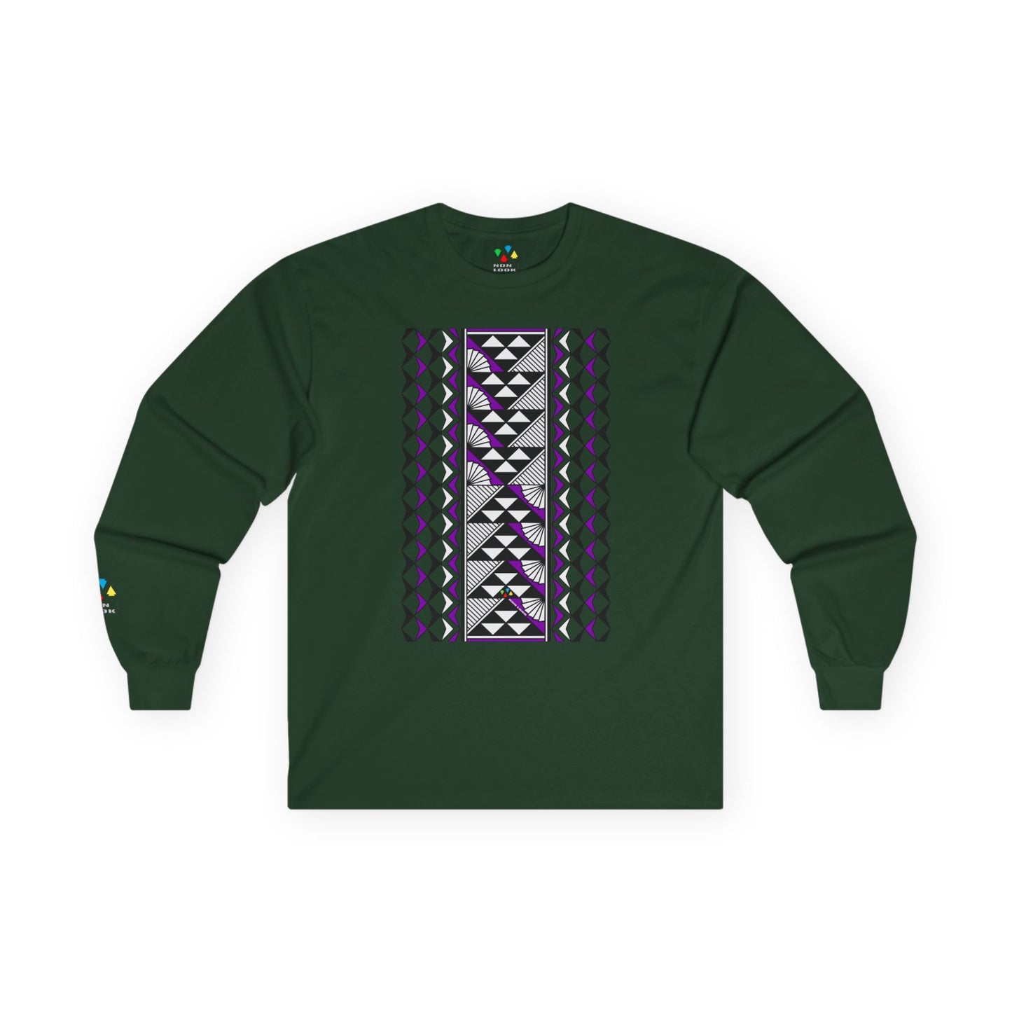 Sun and Rain in Purple Unisex Long Sleeve Tee