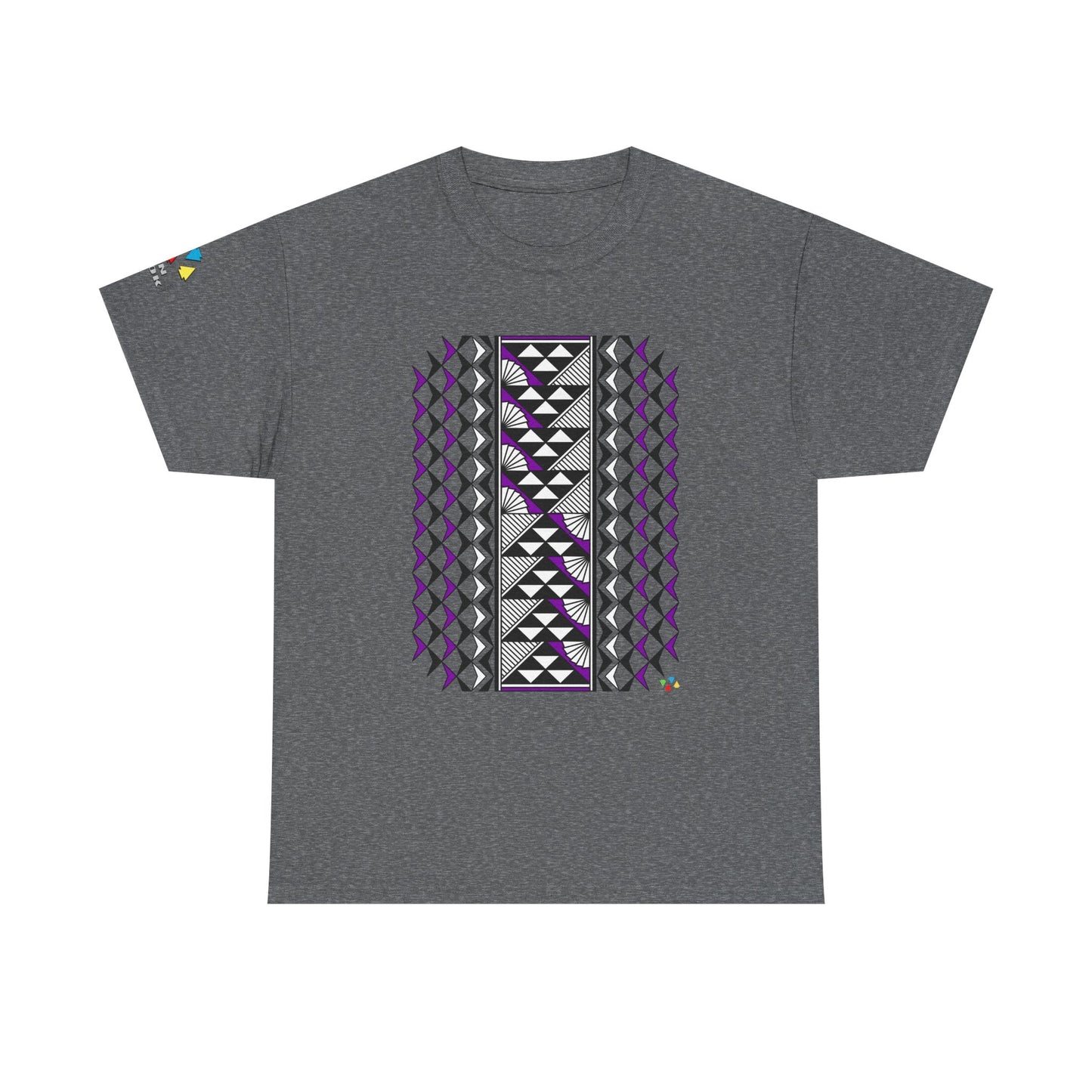 Sun and Rain in Purple Gildan Unisex Tee