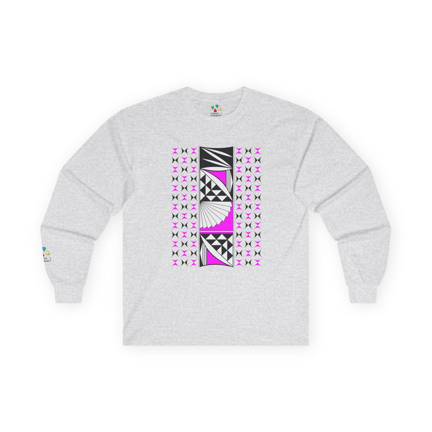 Southwest Sunrise in Pink Unisex Long Sleeve Tee
