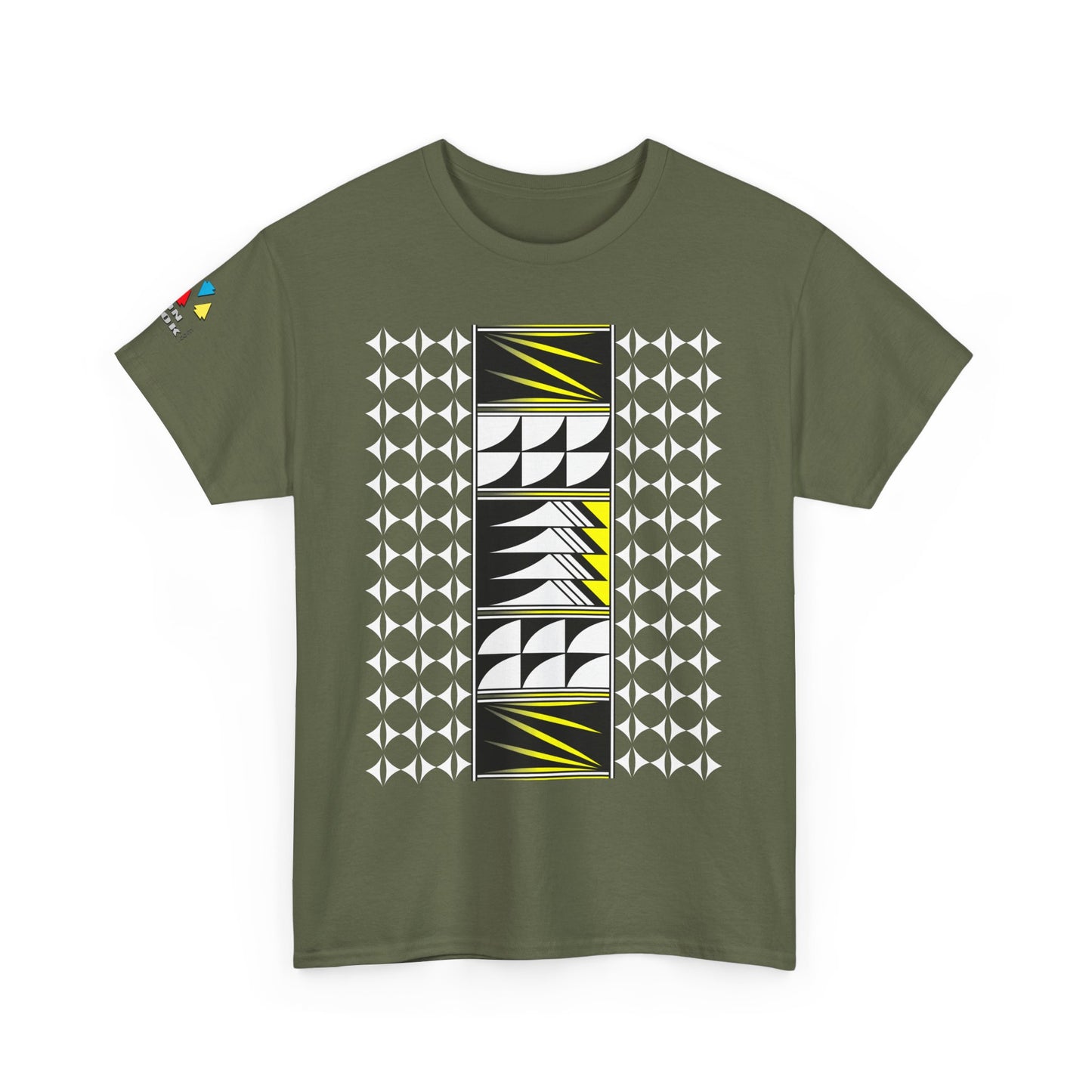 Feather Blessings in Yellow Gildan Unisex Tee
