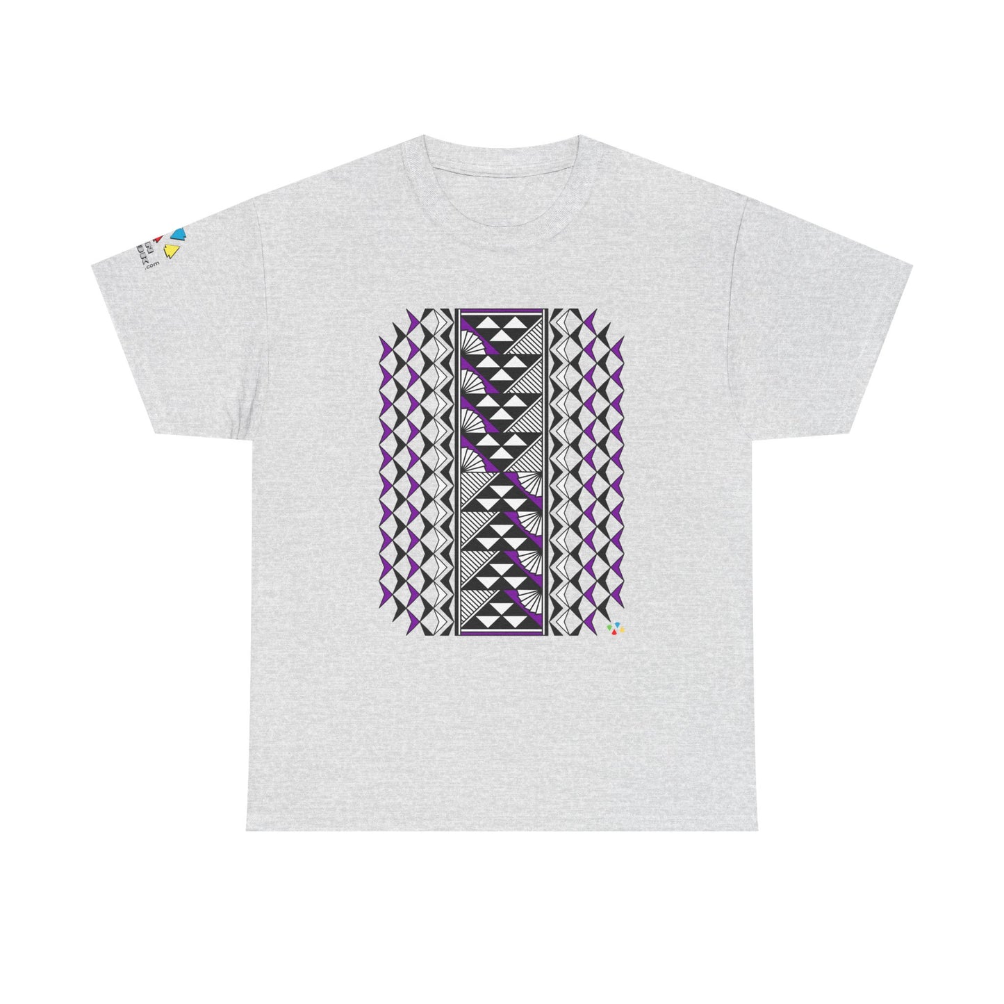 Sun and Rain in Purple Gildan Unisex Tee