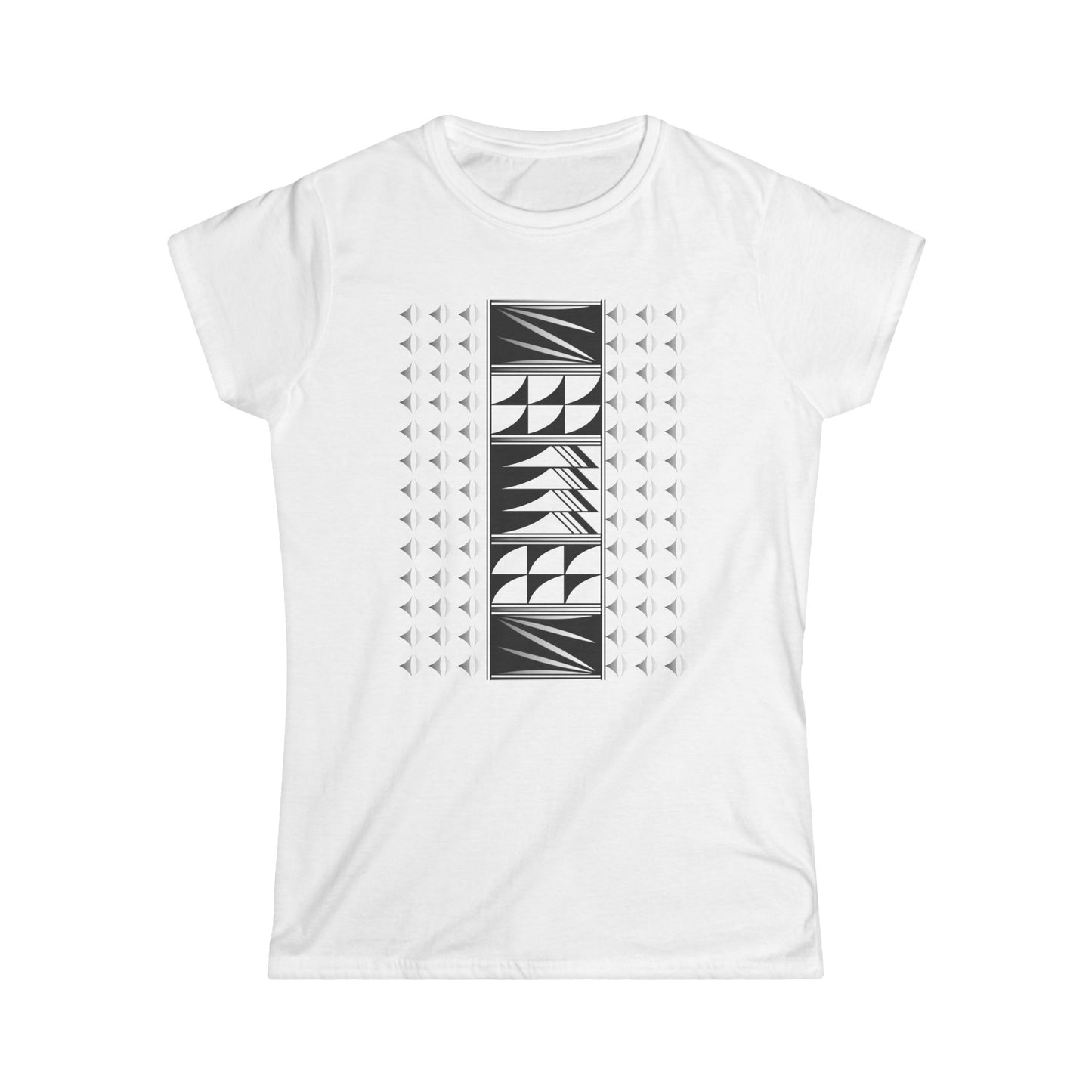 Chrome Native Feather Blessing Women's Softstyle Tee