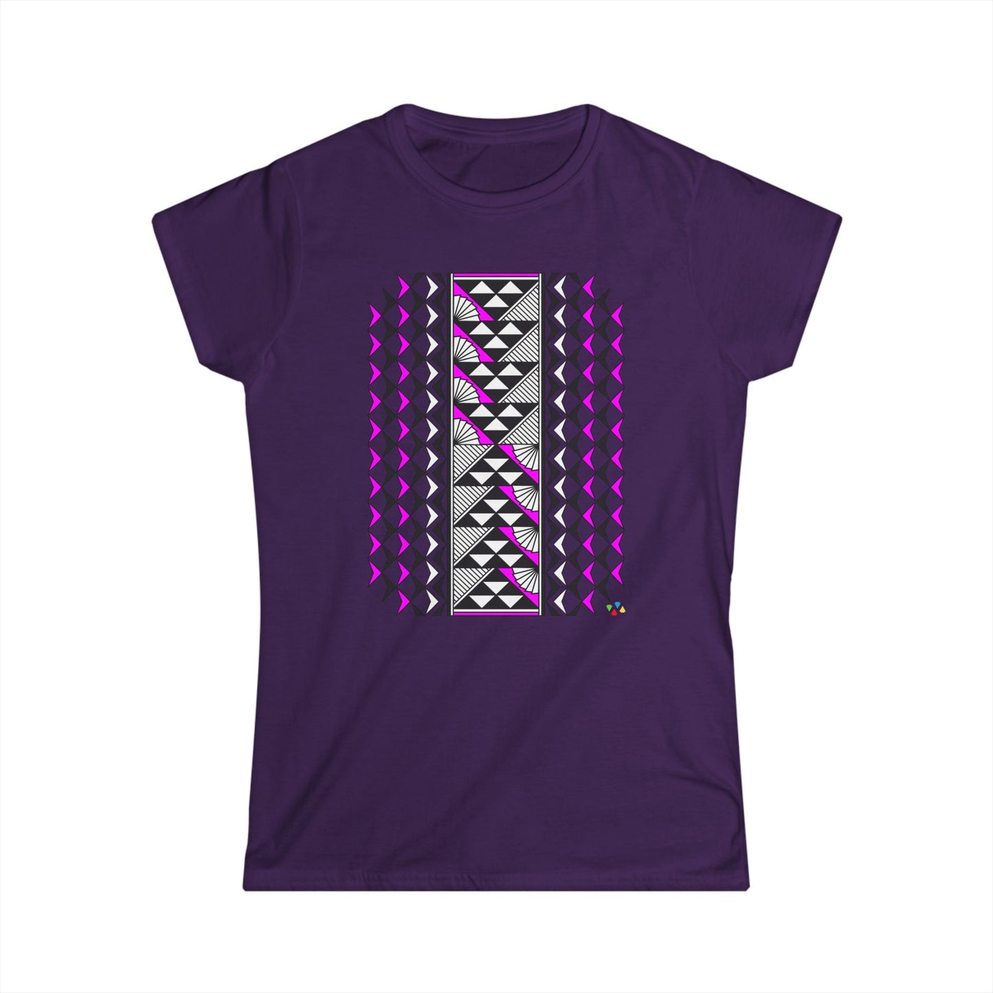 Pink Southwest Sun and Rain Women's Softstyle Tee