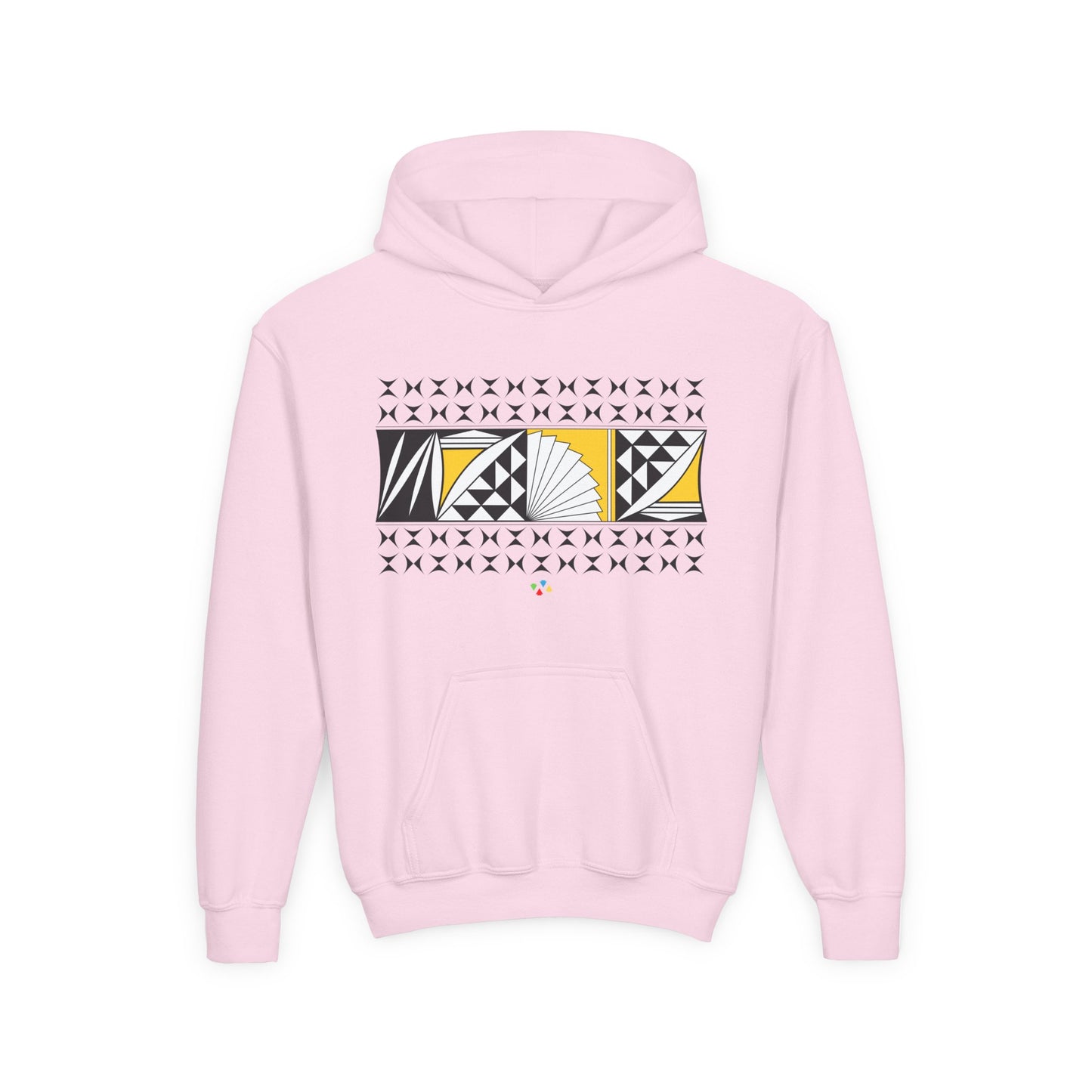Yellow Southwest Sunrise Youth Heavy Blend Hooded Sweatshirt
