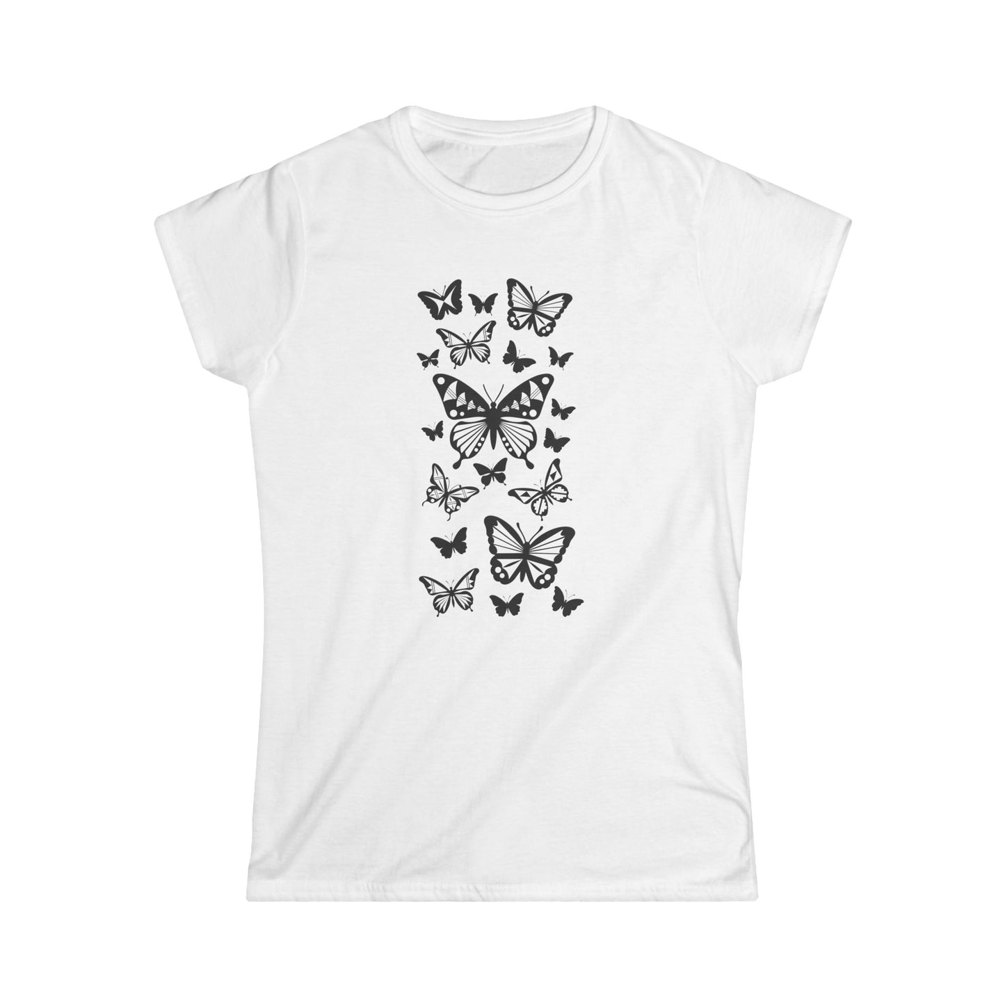 Butterfly Scroll Women's Softstyle Tee