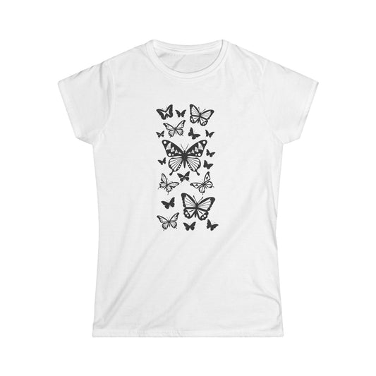 Butterfly Scroll Women's Softstyle Tee