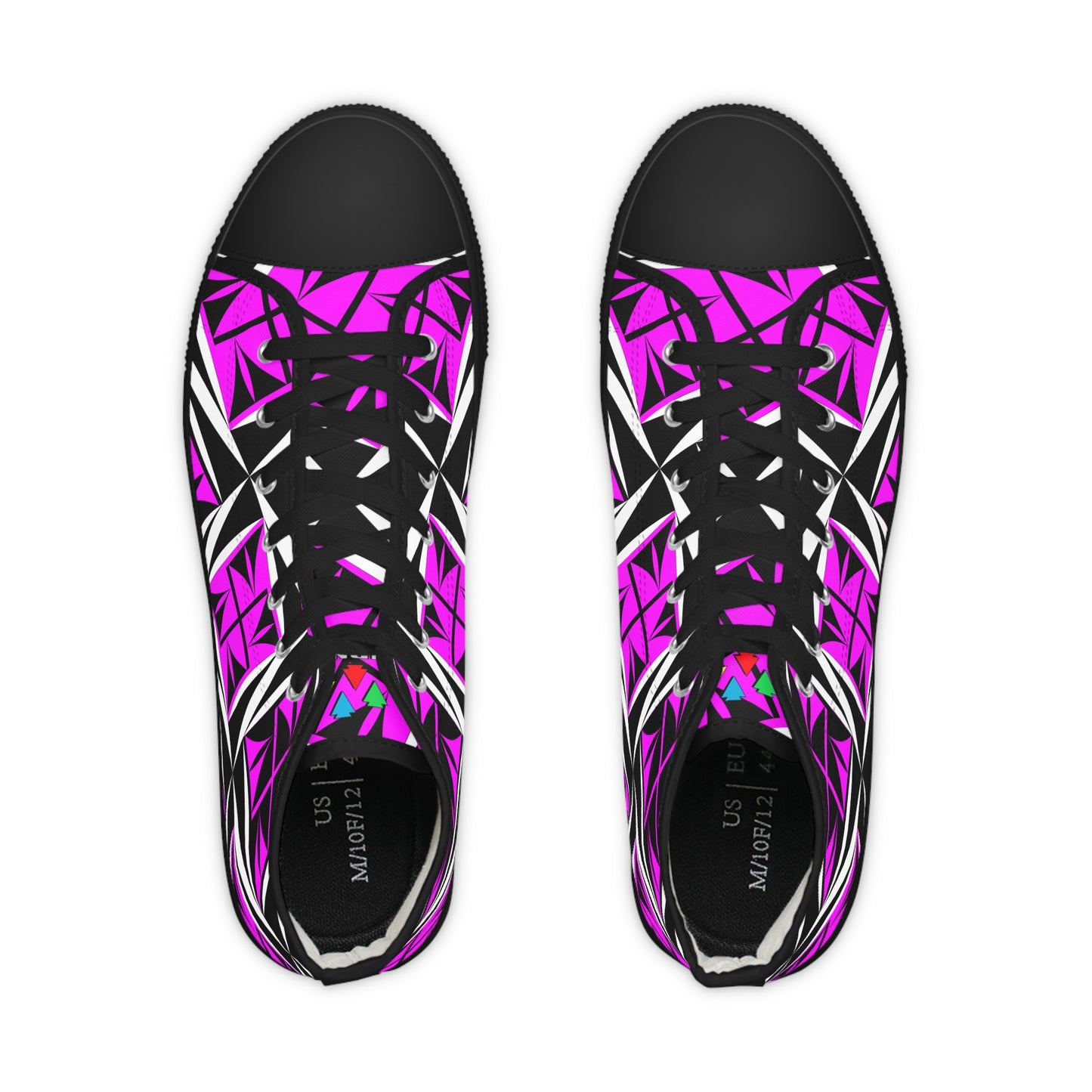 Sacred Winds in Pink High Top Sneakers