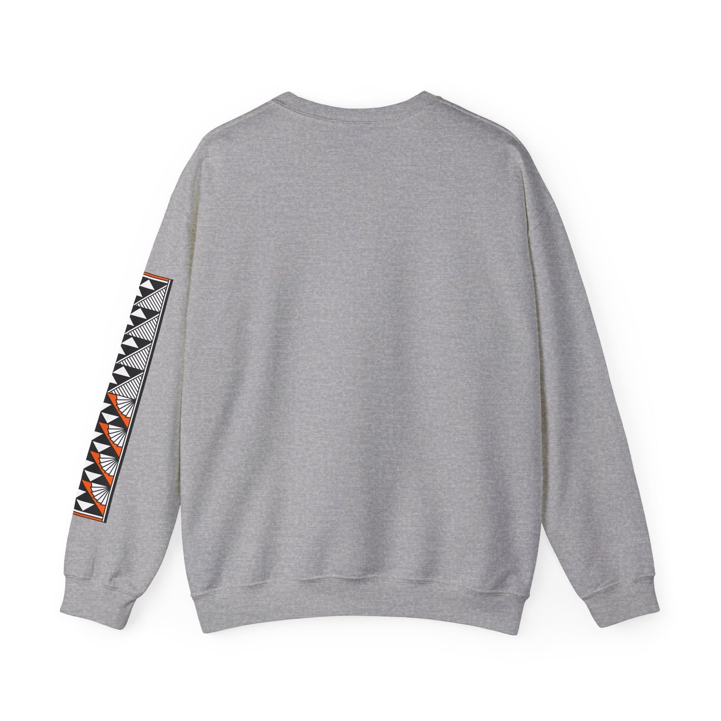 Sun and Rain in Orange Unisex Sweatshirt