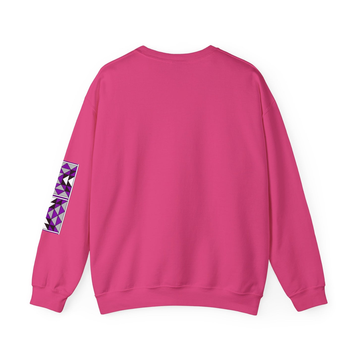 Sacred Mountains in Purple Unisex Sweatshirt