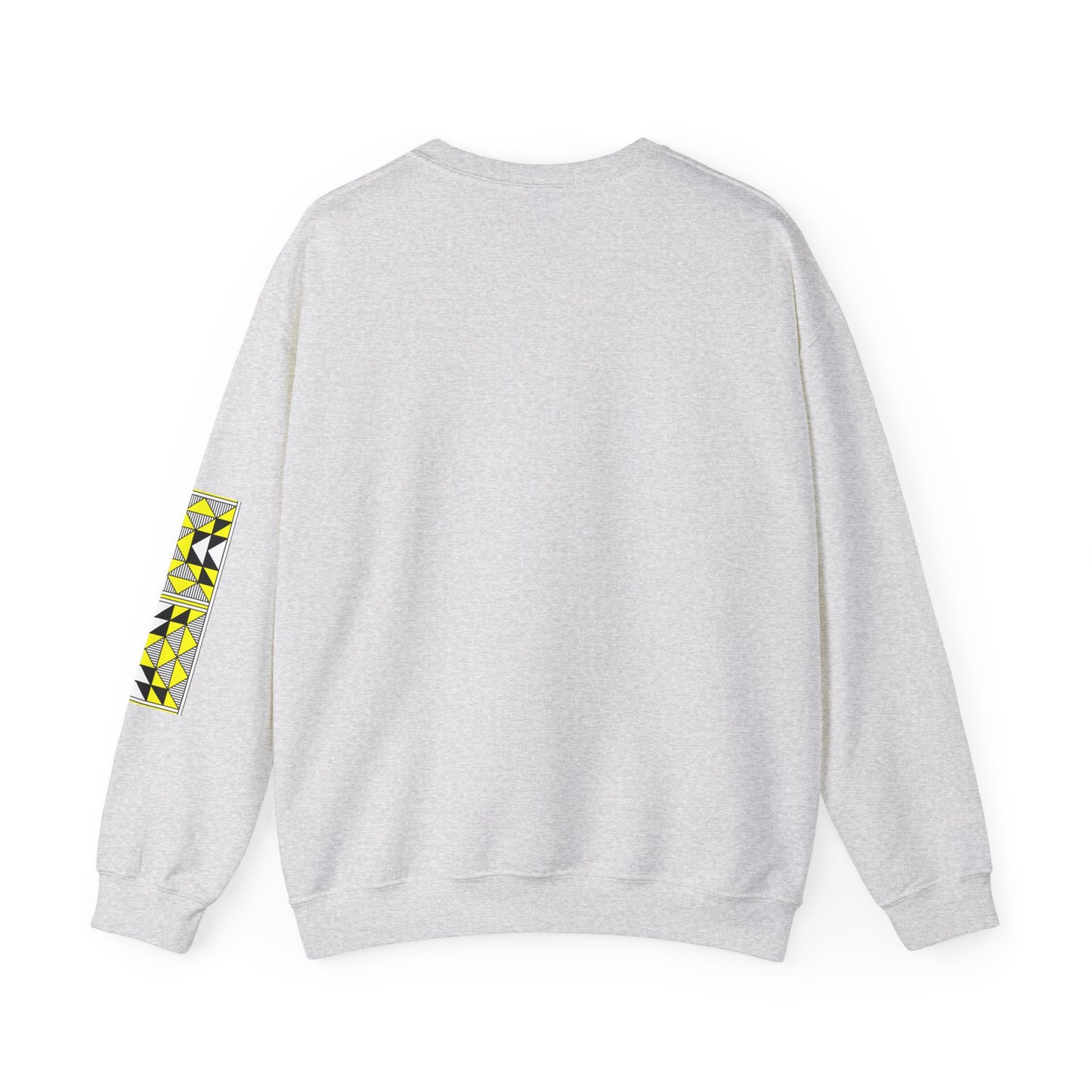 Sacred Mountains in Yellow Unisex Sweatshirt