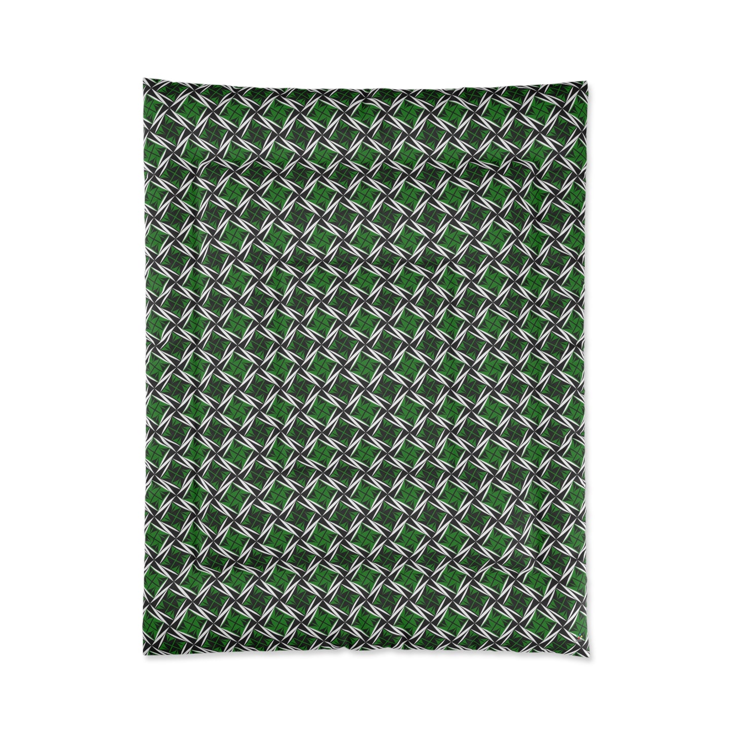 Sacred Winds in Green Comforter