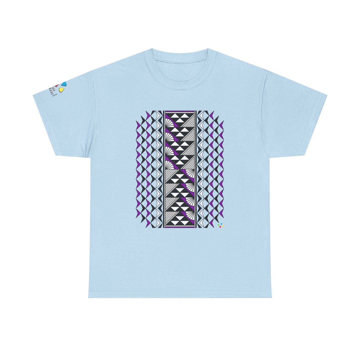 Sun and Rain in Purple Gildan Unisex Tee