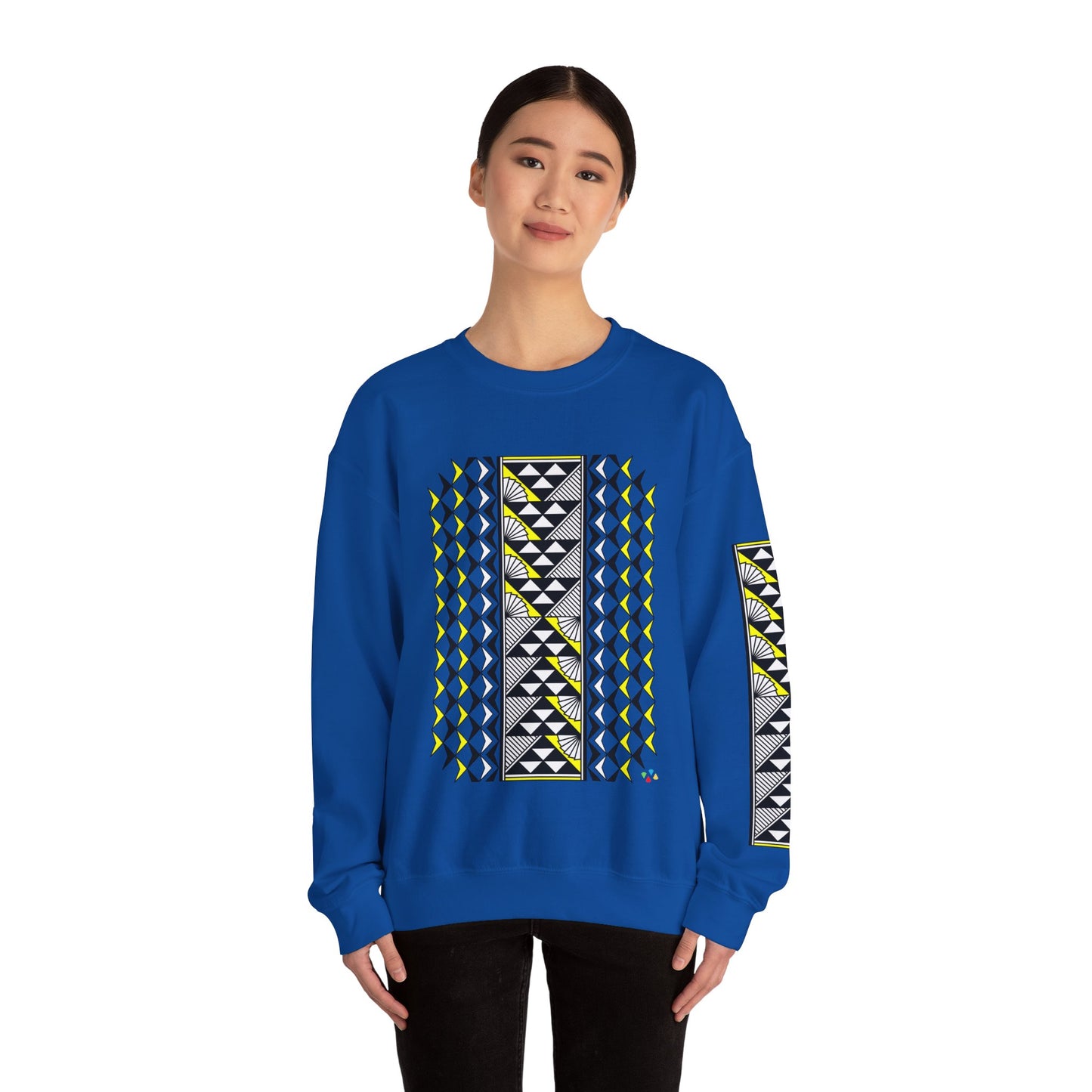 Sun and Rain in Yellow Unisex Sweatshirt