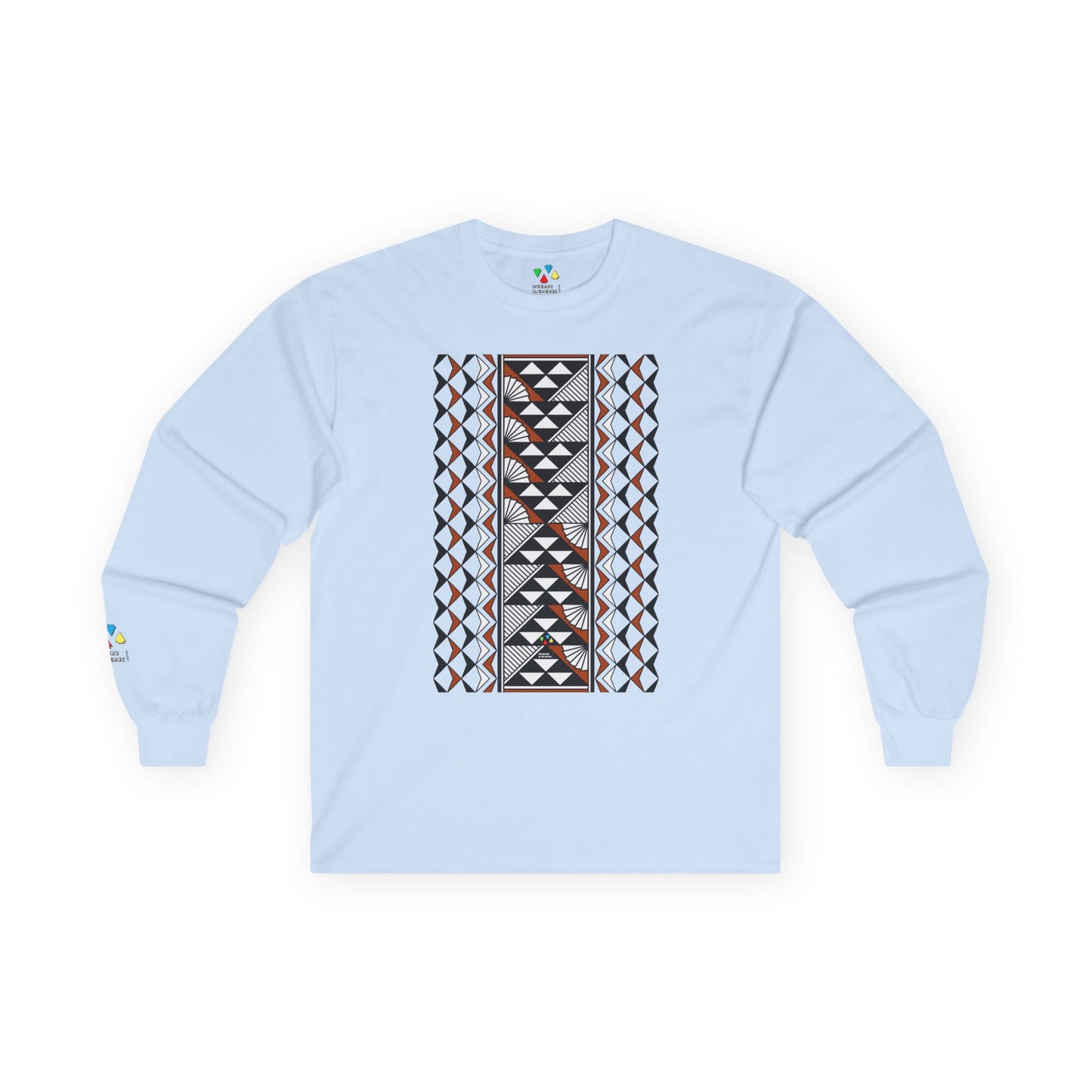 Sun and Rain in Rust Unisex Long Sleeve Tee