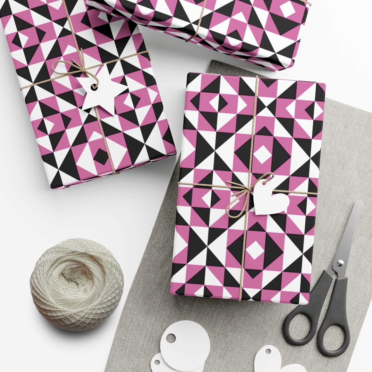 Light Pink Sacred Mountains Gift Wrap Papers