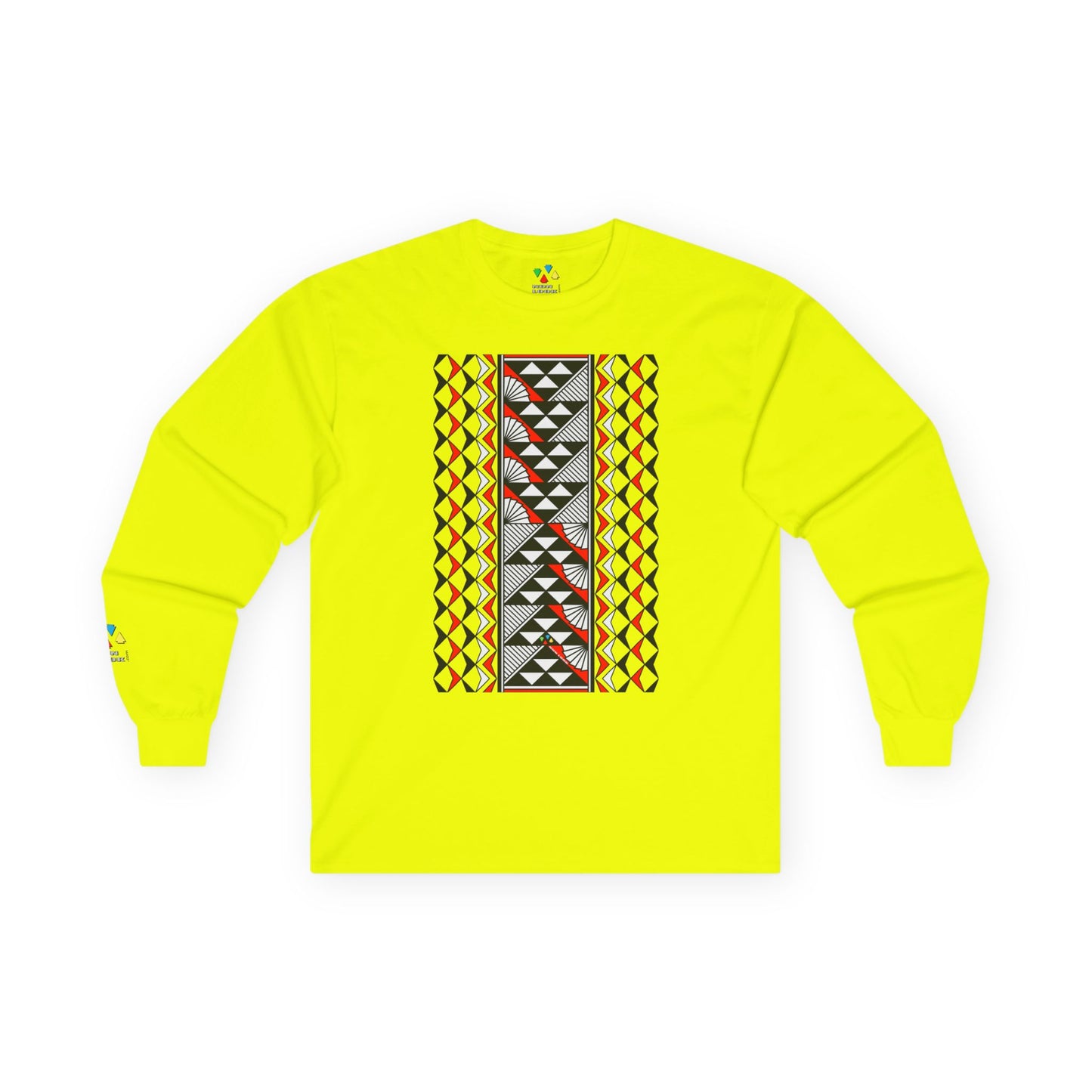 Sun and Rain in Red Unisex Long Sleeve Tee