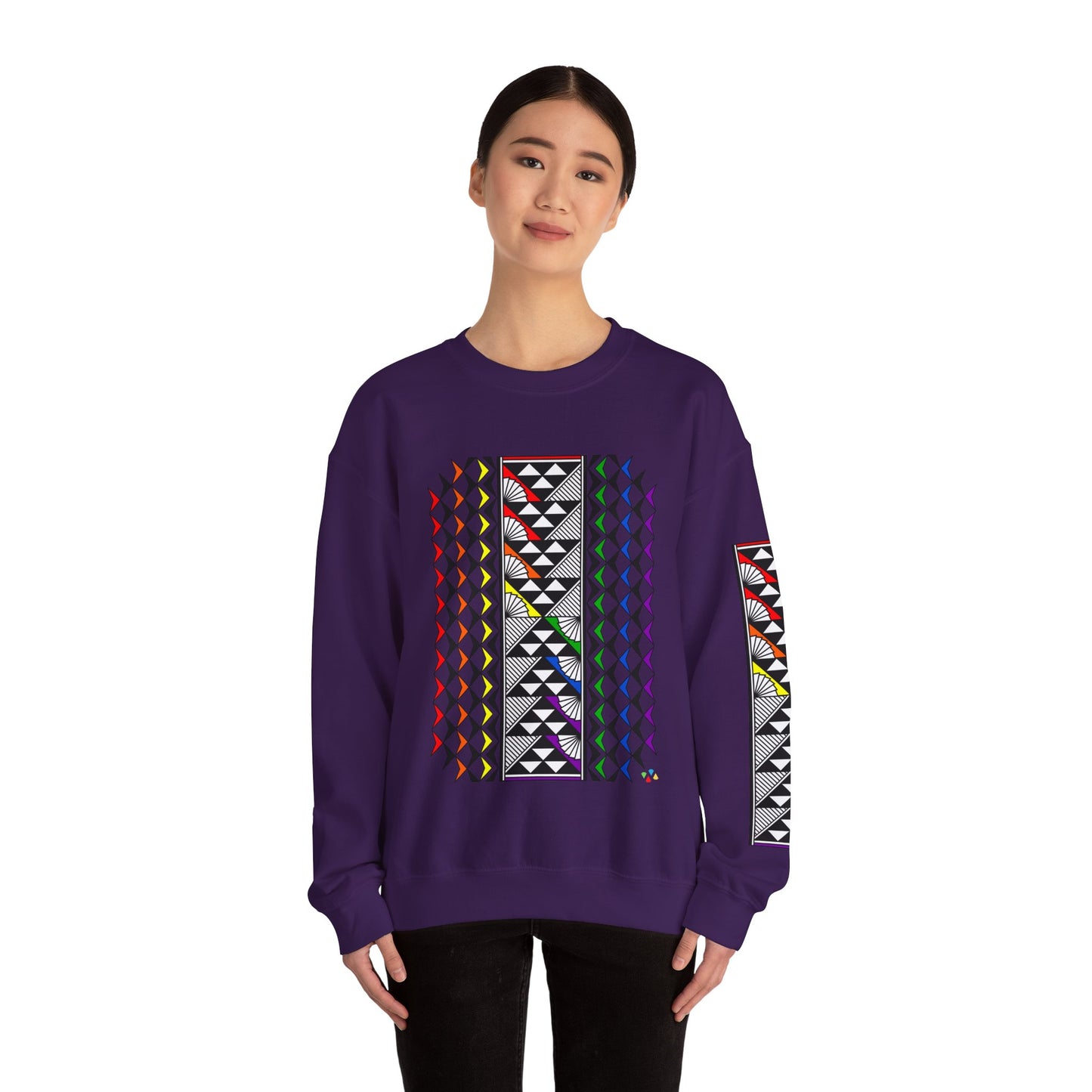 Rainbow Sun and Rain Unisex Sweatshirt