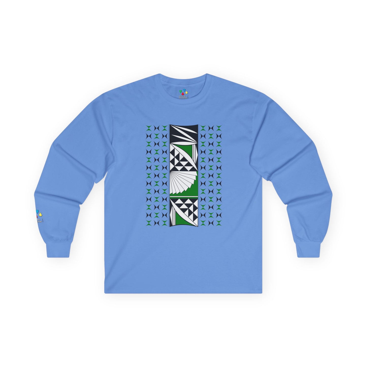 Southwest Sunrise in Green Unisex Long Sleeve Tee