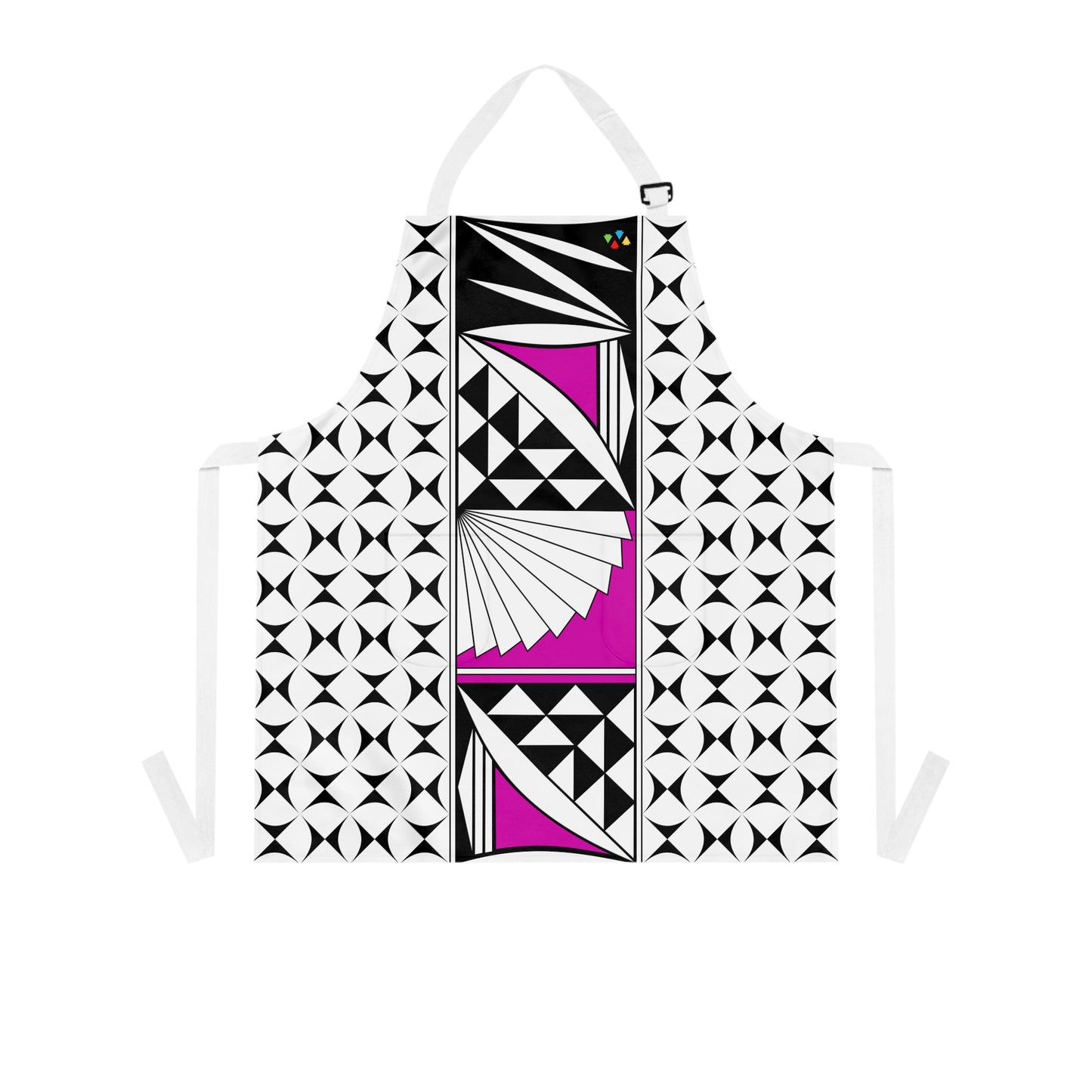 Pink Southwest Sunrise Two Pocket Apron