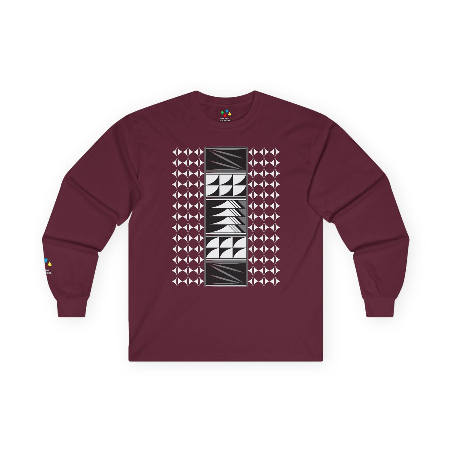 Feather Blessings in Gray Unisex Long Sleeve Tee