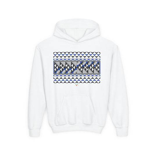 Blue Rain and Sun Youth Heavy Blend Hooded Sweatshirt