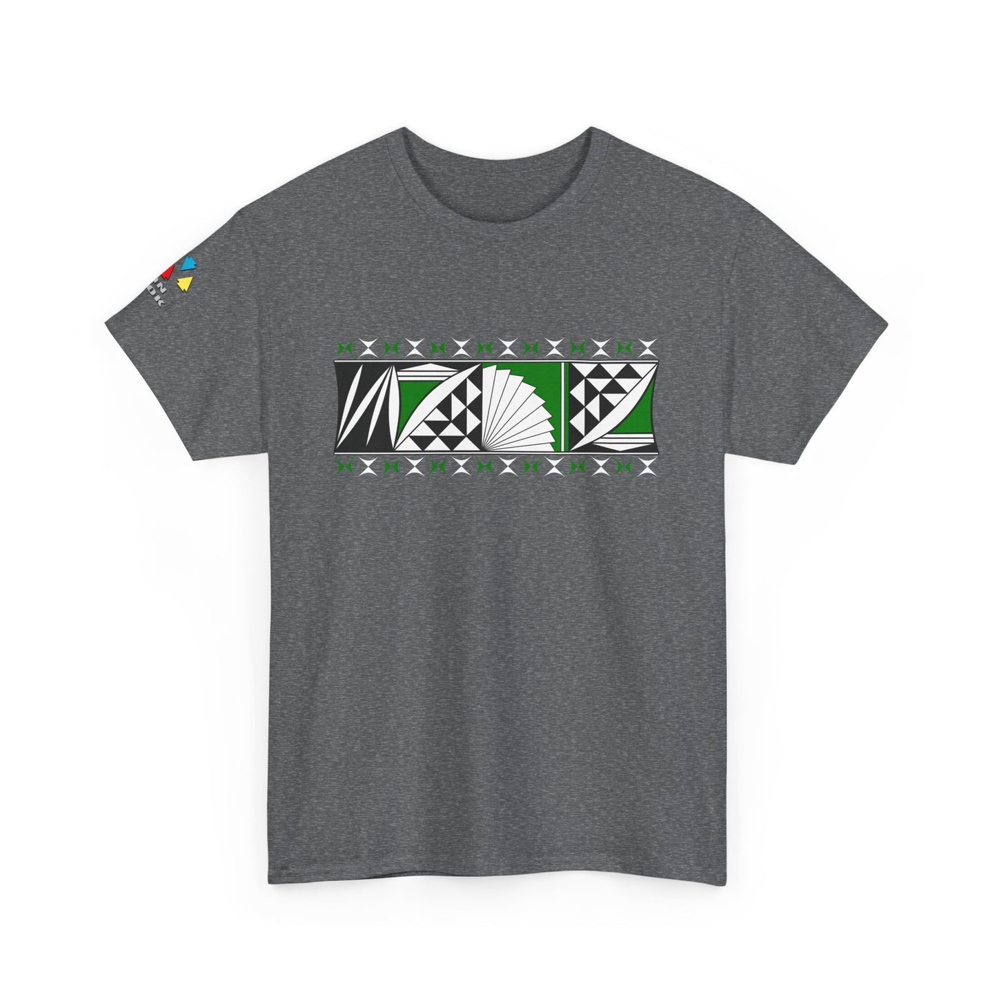 Southwest Sunrise 2 in Green Gildan Unisex Tee