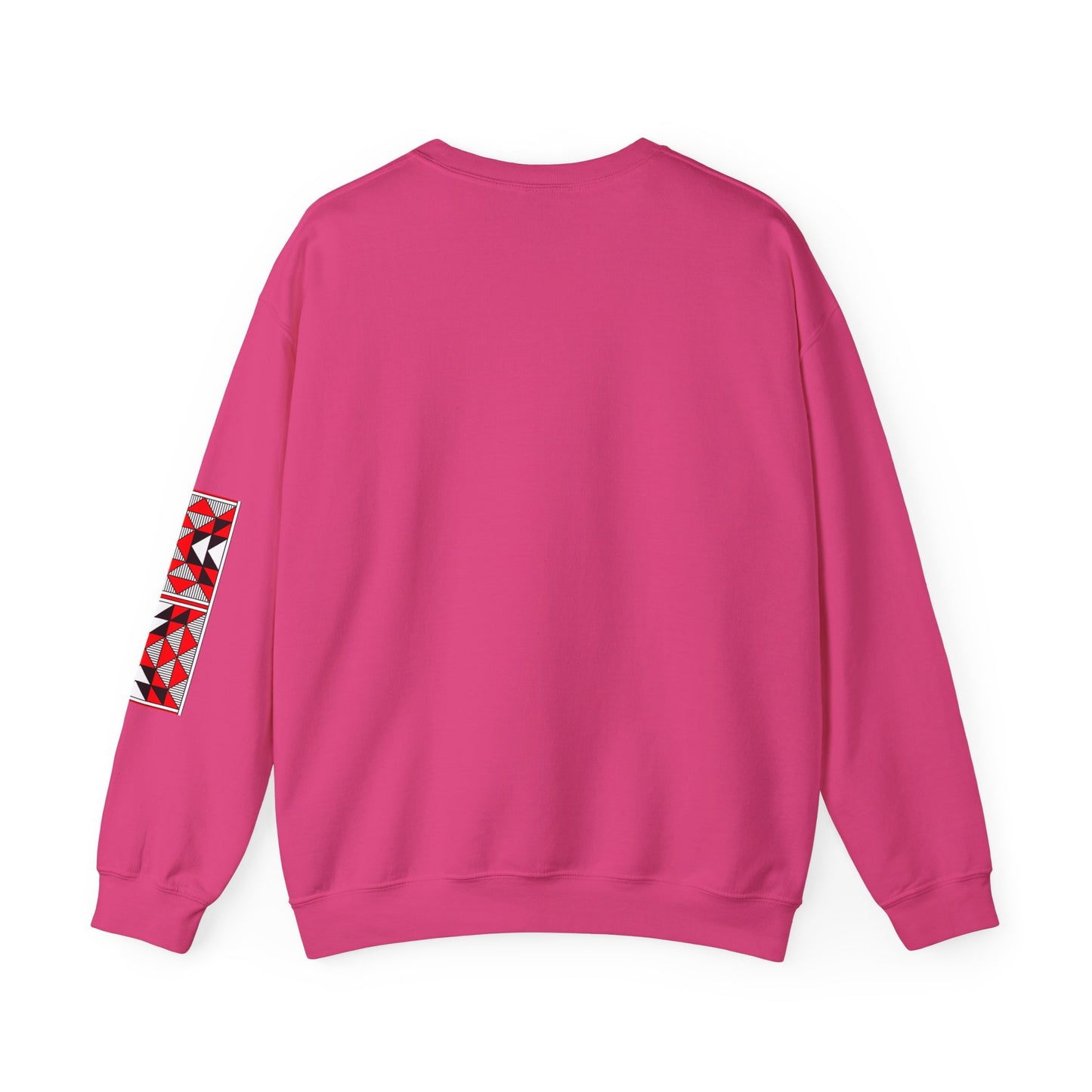 Sacred Mountains in Red Unisex Sweatshirt
