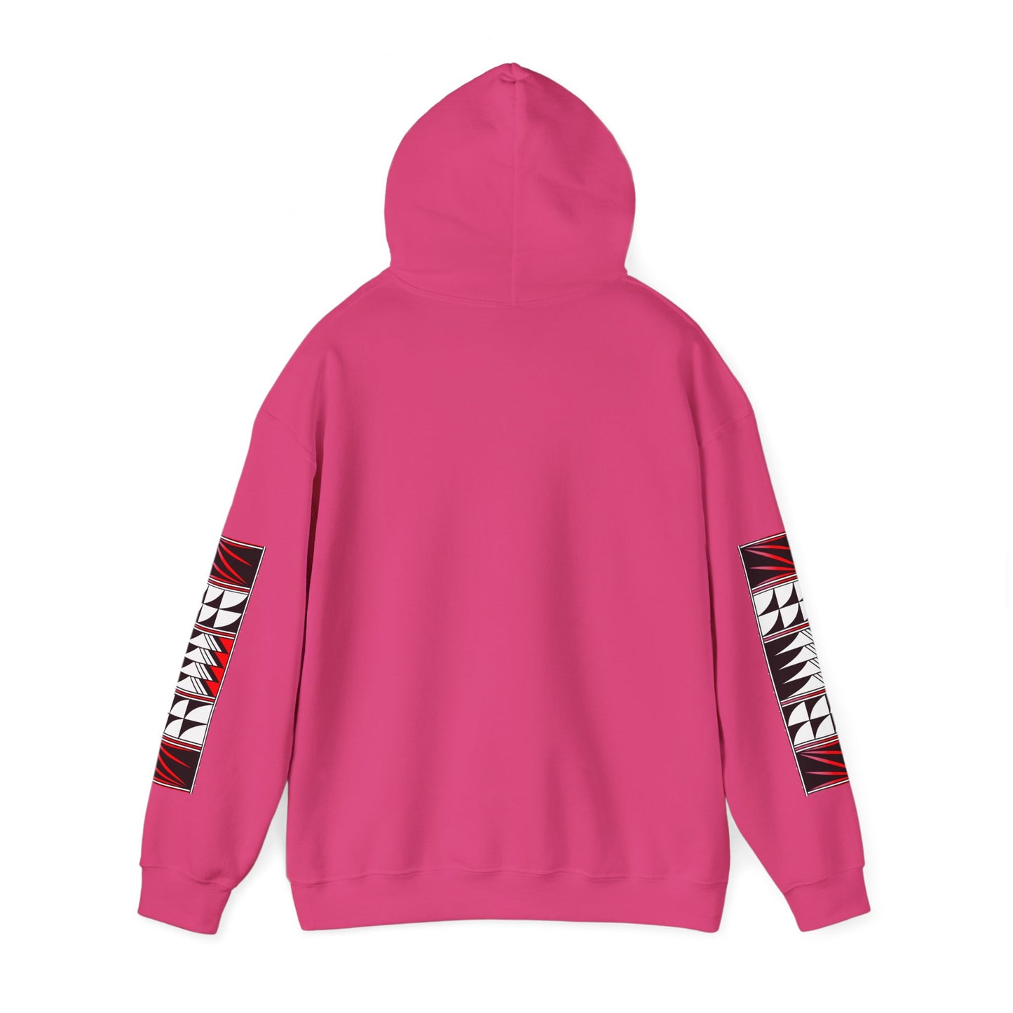 Blessed Feathers in Red Unisex Hoodie
