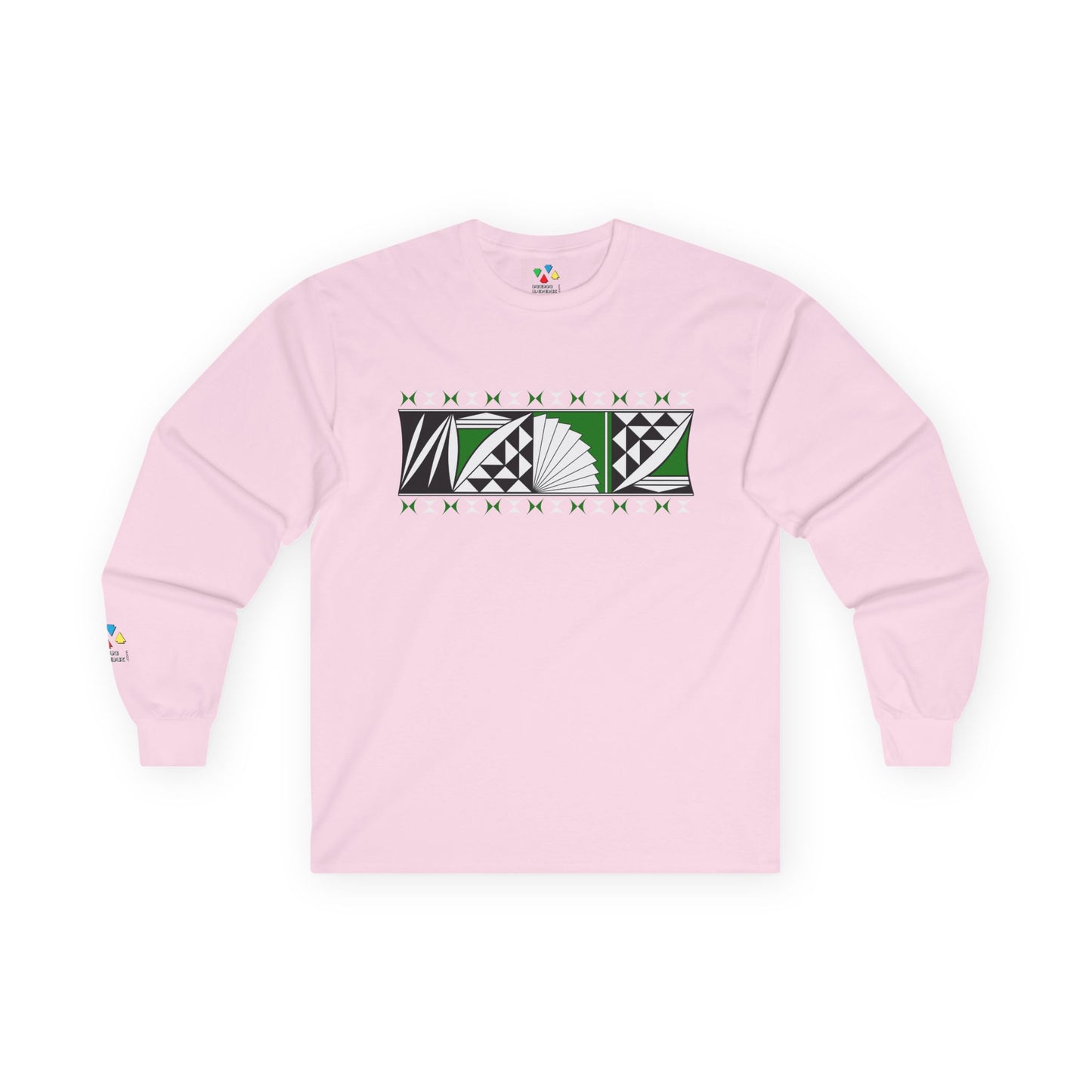 Southwest Sunrise in Green Unisex Long Sleeve Tee