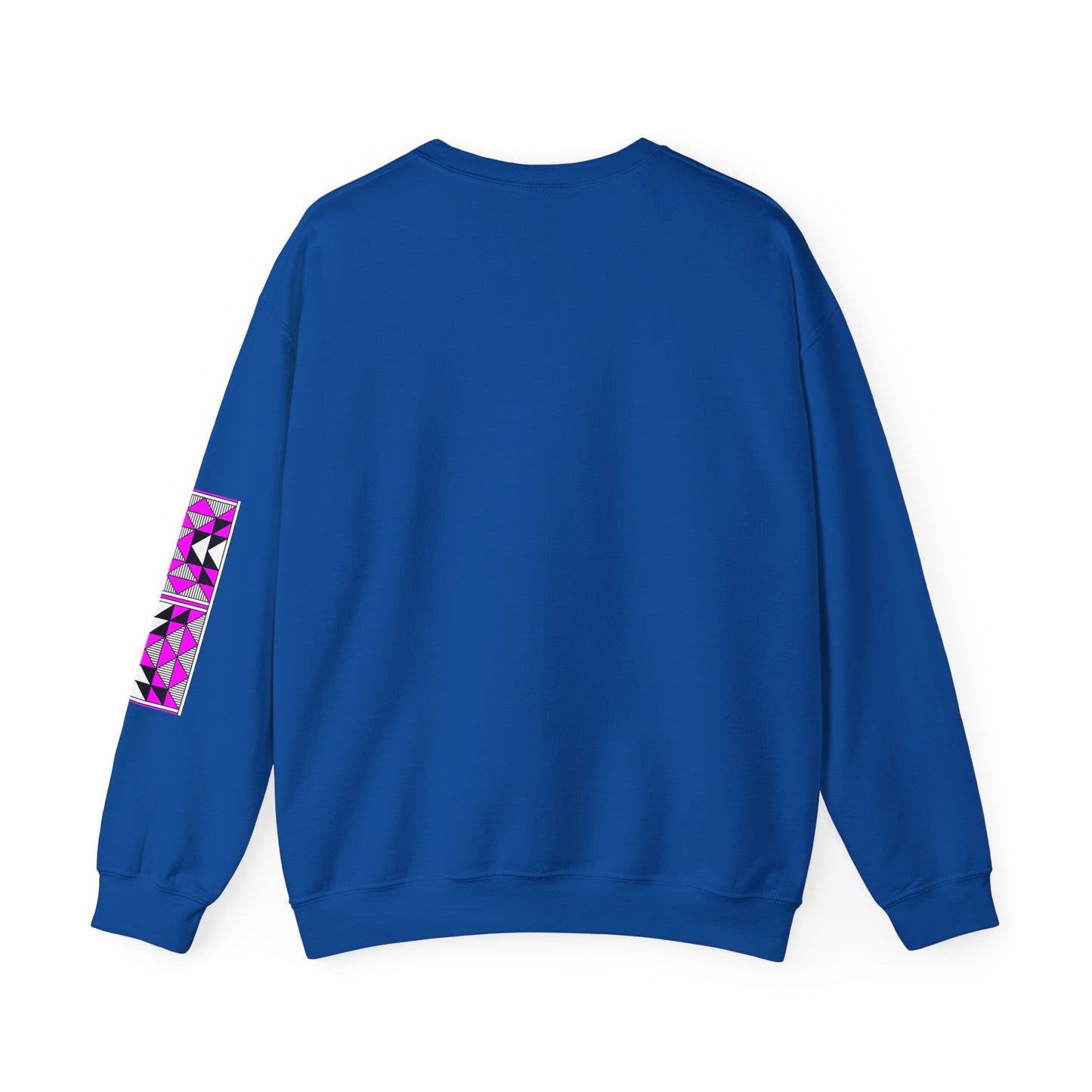 Sacred Mountains in Pink Unisex Sweatshirt