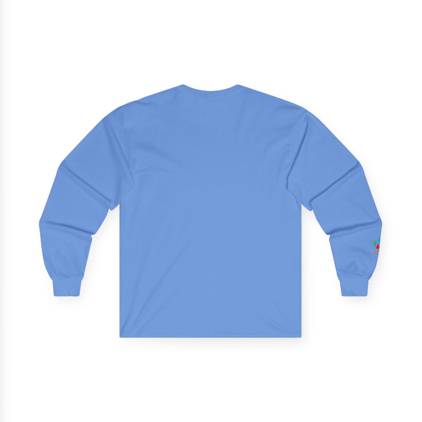 Sacred Mountains in Yellow Unisex Long Sleeve Tee